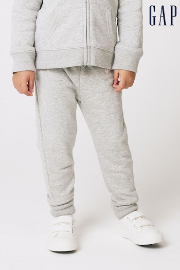 Gap Light Grey Logo Fleece Trousers (Newborn - 6yrs) (Q21607) | £15