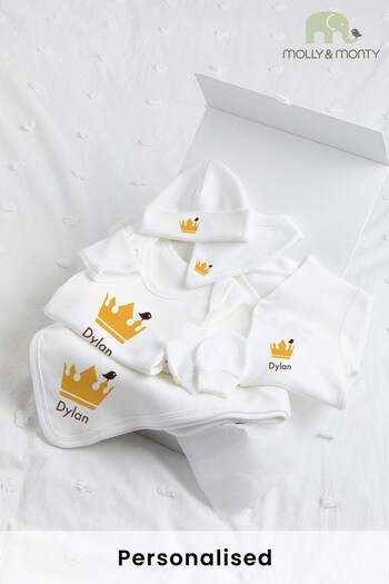 Personalised Crown Ultimate Collection Gift Set by Molly & Monty (Q22098) | £70