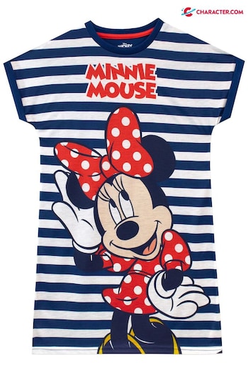 Character Blue Minnie Mouse Girls Nightdress (Q22105) | £15