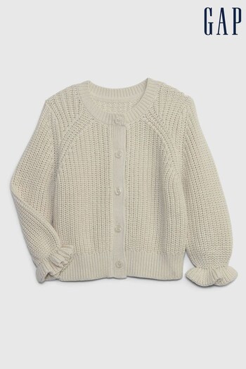Gap Neutral Knit Stitch Cardigan (Q22924) | £25