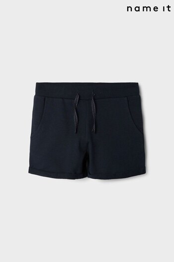 Name It Navy Jersey Sweat Shorts (Q22934) | £10