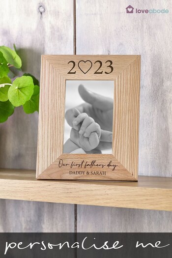 Personalised Date Picture Frame by Loveabode (Q23132) | £25