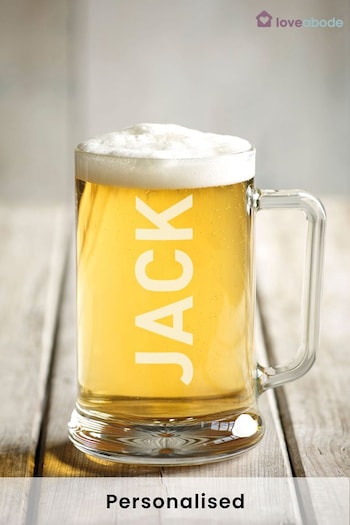 Personalised Name Pint Glass by Loveabode (Q23153) | £20