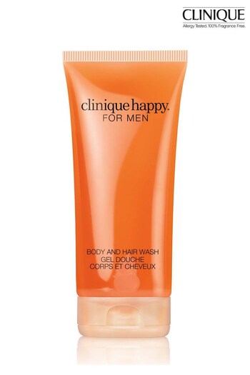 Clinique Happy For Men Body And Hair Wash 200ml (Q23262) | £28