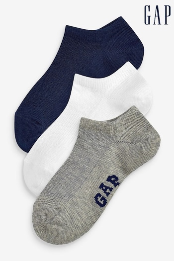 Gap Multi No Show Socks 3-Pack (Q23422) | £8