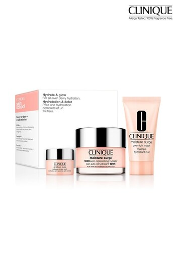 Clinique Hydrate + Glow Skincare Set (worth £61.28) (Q24186) | £41