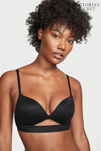 Victoria's Secret Black Smooth Non Wired Push Up Bra (Q24228) | £39