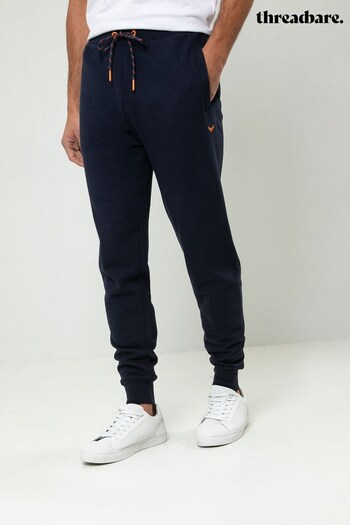 Threadbare Navy Cotton Blend Basic Joggers (Q24267) | £22