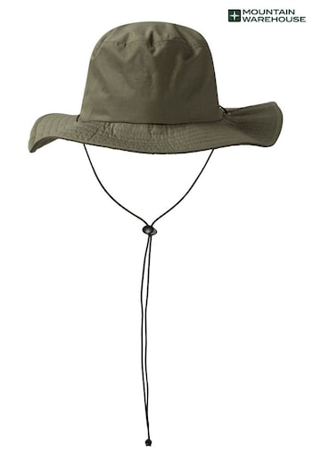 Mountain Warehouse Green Australian Wide Brimmed Waterproof Hat (Q24378) | £21