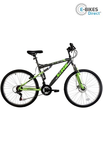 E-Bikes Direct Grey Basis Link Dual Suspension Mountain Bike, 26In Wheel (Q24803) | £230