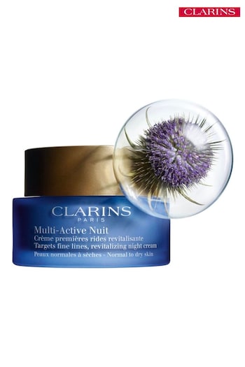 Clarins Multi-Active Night Cream Dry Skin  50ml (Q24812) | £49