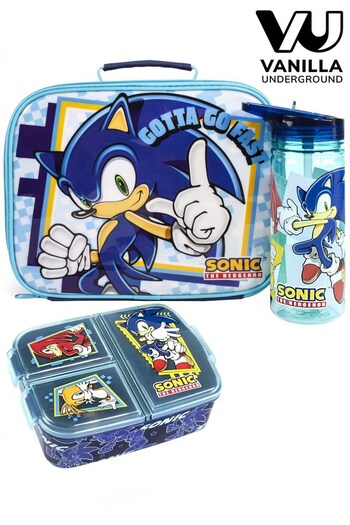 Vanilla Underground Blue Sonic Licensing Gaming Lunch Box Set (Q24822) | £25