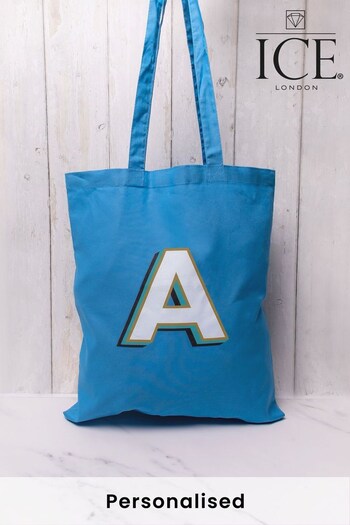 Personalised Initialled Tote Bag by Ice London (Q25524) | £12