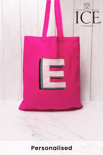 Personalised Initialled Tote Bag by Ice London (Q25525) | £12