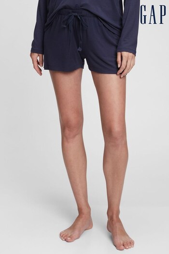 Gap Navy Blue Maternity Pyjama Shorts (Q25717) | £25