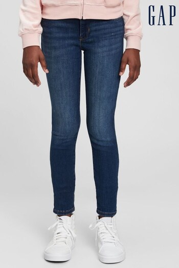 Gap Dark Wash Blue Everyday Super Skinny Jeans (Q25801) | £25