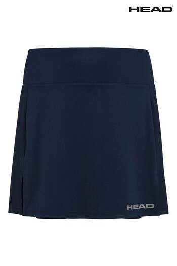 HEAD Dark Blue Club Basic Long Tennis Skirt (Q25878) | £44