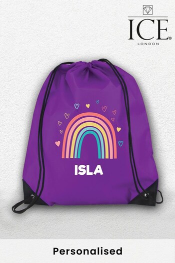 Personalised Drawstring Bag by Ice London (Q25913) | £12