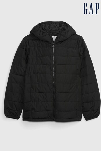 Gap Black Resistant Recycled Lightweight Puffer Jacket (Q26551) | £35