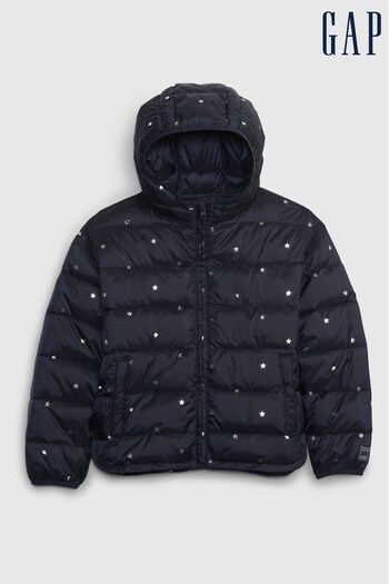 Gap Blue Water Resistant Lightweight Puffer Jacket (Q26577) | £35