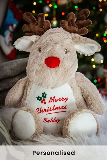 Personalised Plush Reindeer Toy by Percy  and Nell (Q26633) | £30