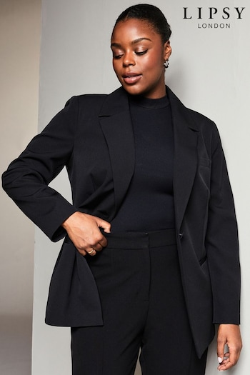 Lipsy Black Curve Slimline Tailored Blazer (Q26853) | £67