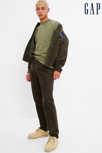 Gap Green Corduroy Straight Jeans (Q27177) | £45