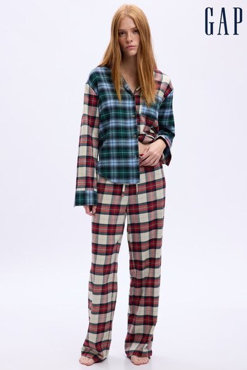 Gap Red Flannel Print Pyjama Bottoms (Q27549) | £35