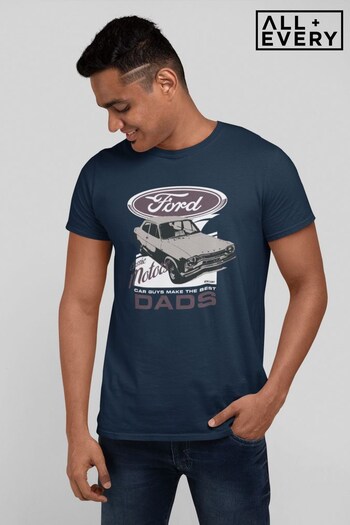 All + Every Navy Blue Ford Car Guys Make The Best Dads Men's T-Shirt (Q27657) | £21