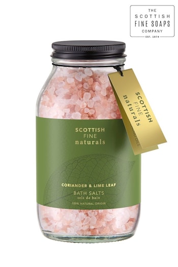 Scottish Fine Soaps Coriander Lime Leaf Bath Salts 500g (Q27707) | £22