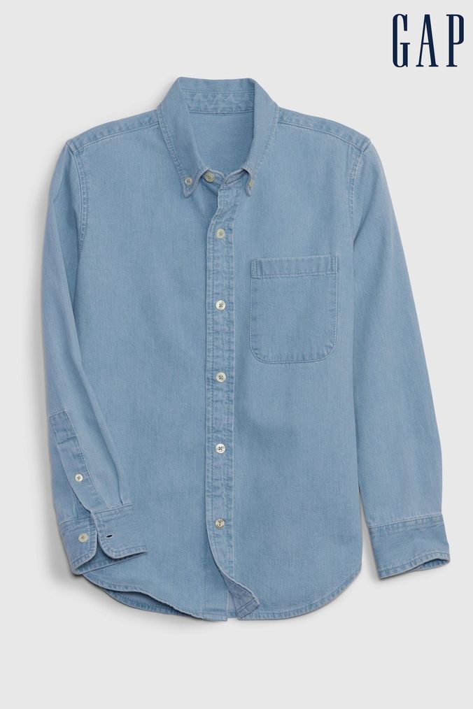 Gap boys hot sale dress shirt