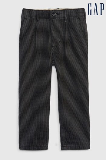 Gap Grey Tapered Cotton Trousers (Q28318) | £18