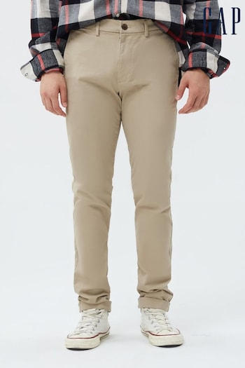 Gap Brown Essential Skinny Fit Trousers (Q28320) | £40