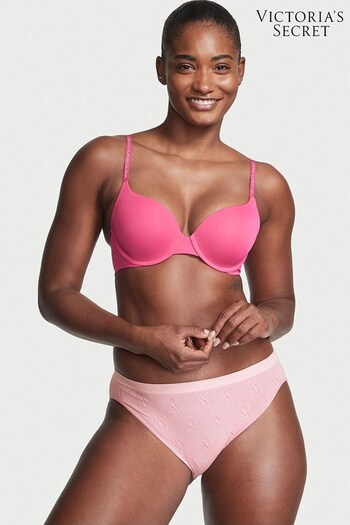 Victoria's Secret Purest Pink Seamless Bikini Knickers (Q28638) | £9