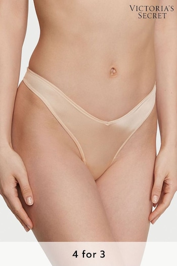 Victoria's Secret Marzipan Nude Thong Knickers (Q28687) | £14