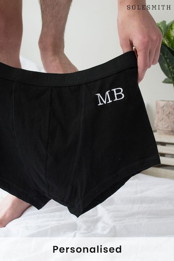 Personalised Embroidered Monogram Underwear by Solesmith (Q28968) | £24