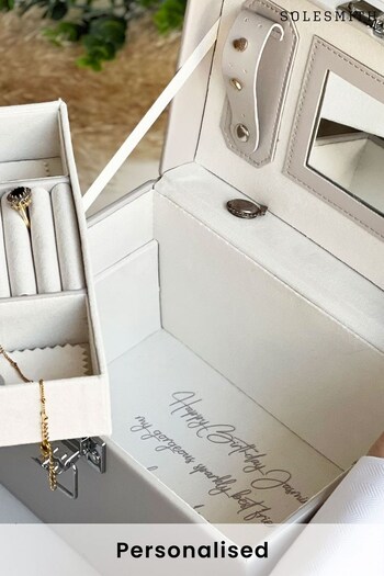 Personalised Hidden Message Jewellery Case by Solesmith (Q28970) | £60