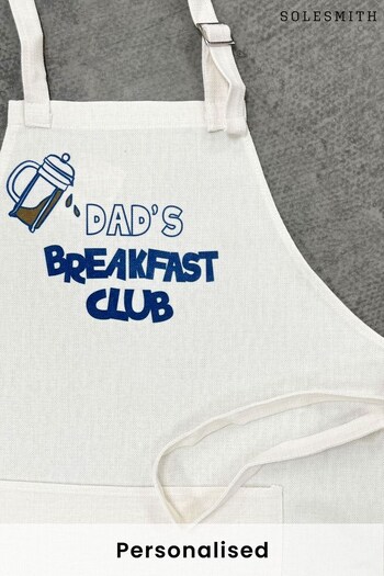 Personalised Breakfast Club Apron by Solesmith (Q28984) | £26