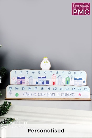 Personalised Make Your Own The Snowman Christmas Advent Countdown Kit by PMC (Q29068) | £15