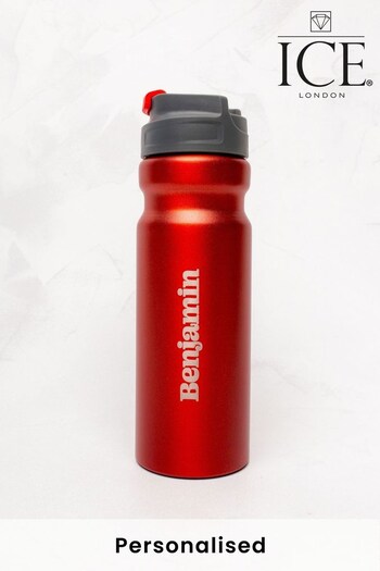 Personalised Aluminium Bottle by Ice London (Q29264) | £14