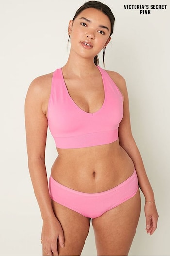 Victoria's Secret PINK Dreamy Pink Seamless Plunge Bralette (Q29315) | £14