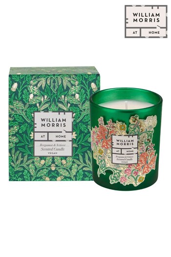 William Morris at Home Bergamot and Vetiver Scented Candle 180g (Q29356) | £22