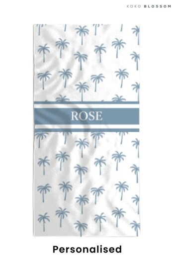 Personalised Beach Towel by Koko Blossom (Q29586) | £28