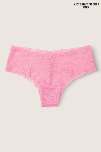 Victoria's Secret PINK Dreamy Pink Cheeky Lace No Show Knickers (Q29634) | £9