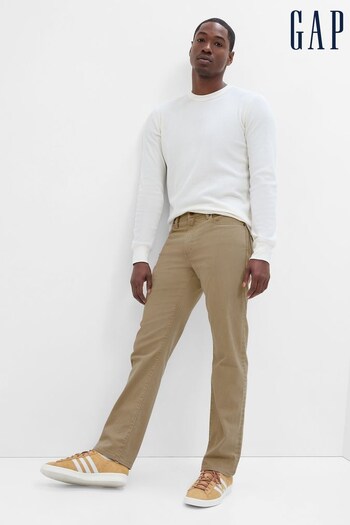 Gap Brown Straight Jeans With Washwell (Q29654) | £32
