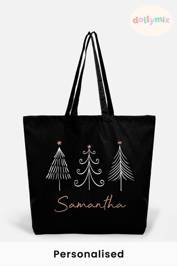 Personalised Christmas Tote Bag by Dollymix (Q29754) | £17