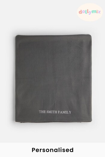 Personalised Christmas Fleece Blanket by Dollymix (Q29756) | £21