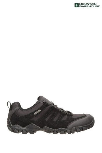 Mountain Warehouse Black Belfour Womens Outdoor Walking Shoes (Q29812) | £59