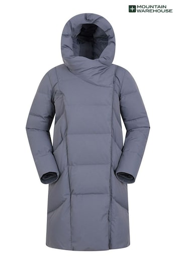 Mountain Warehouse Grey Cosy Wrap Womens Extreme Down Jacket (Q29821) | £176