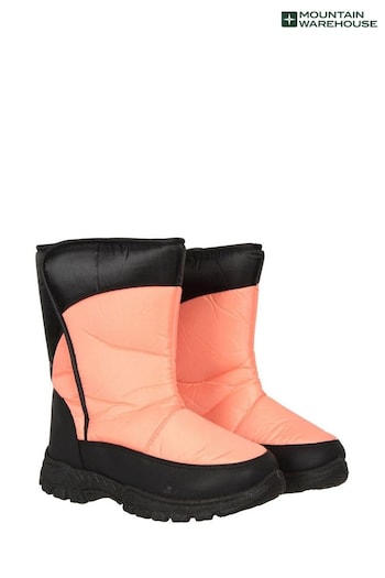 Mountain Warehouse Pink Kids Caribou Fleece lined Snow Boot (Q29853) | £30